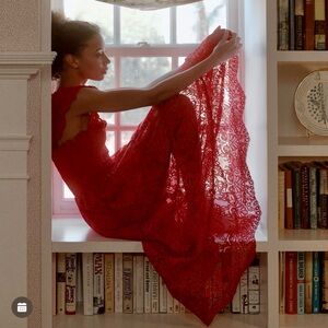 Hill House Ellie in Cerise Lace